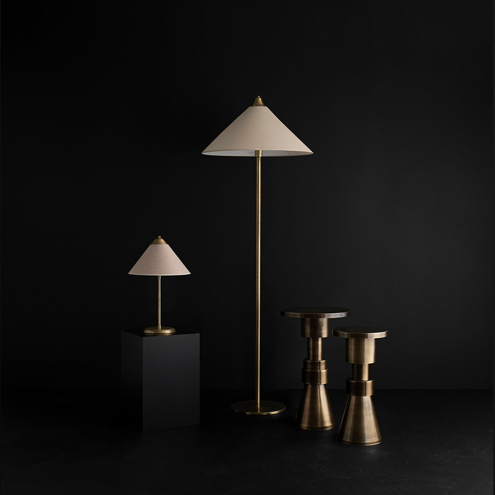 Chess Sehpa Bronz