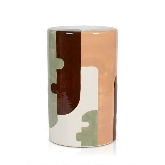 Berlin Light El Yapımı Seramik Yan Sehpa