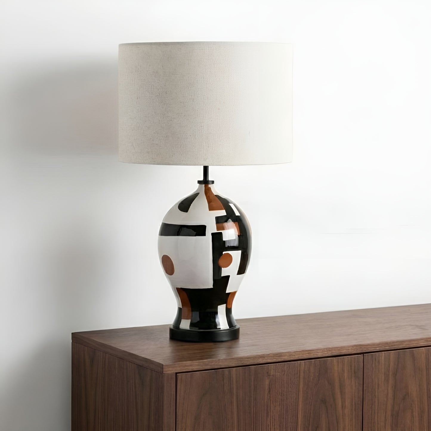 Vienna El Yapımı Seramik Abajur