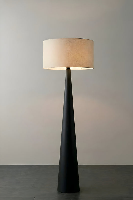 Craft Ahşap Lambader Siyah ll