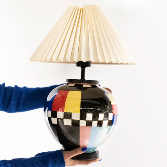 Mini Andy El Yapımı Seramik Abajur