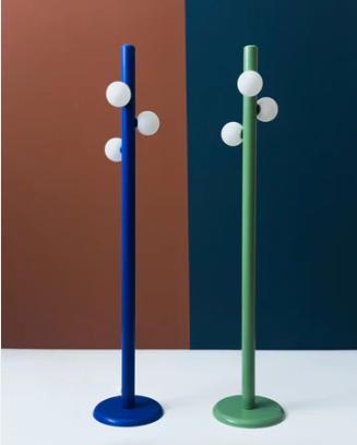 Dots Metal Lambader Yeşil