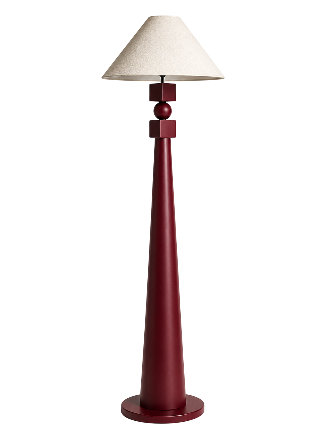 Nordic Bordo Ahşap Lambader