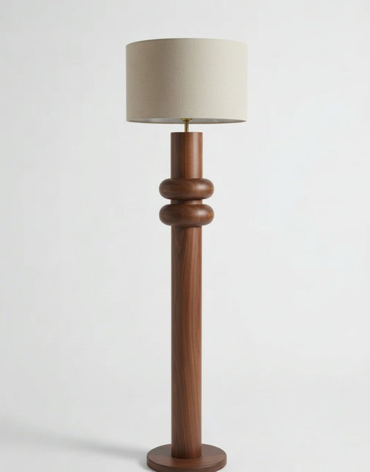 Sorrento Ahşap Lambader Ceviz