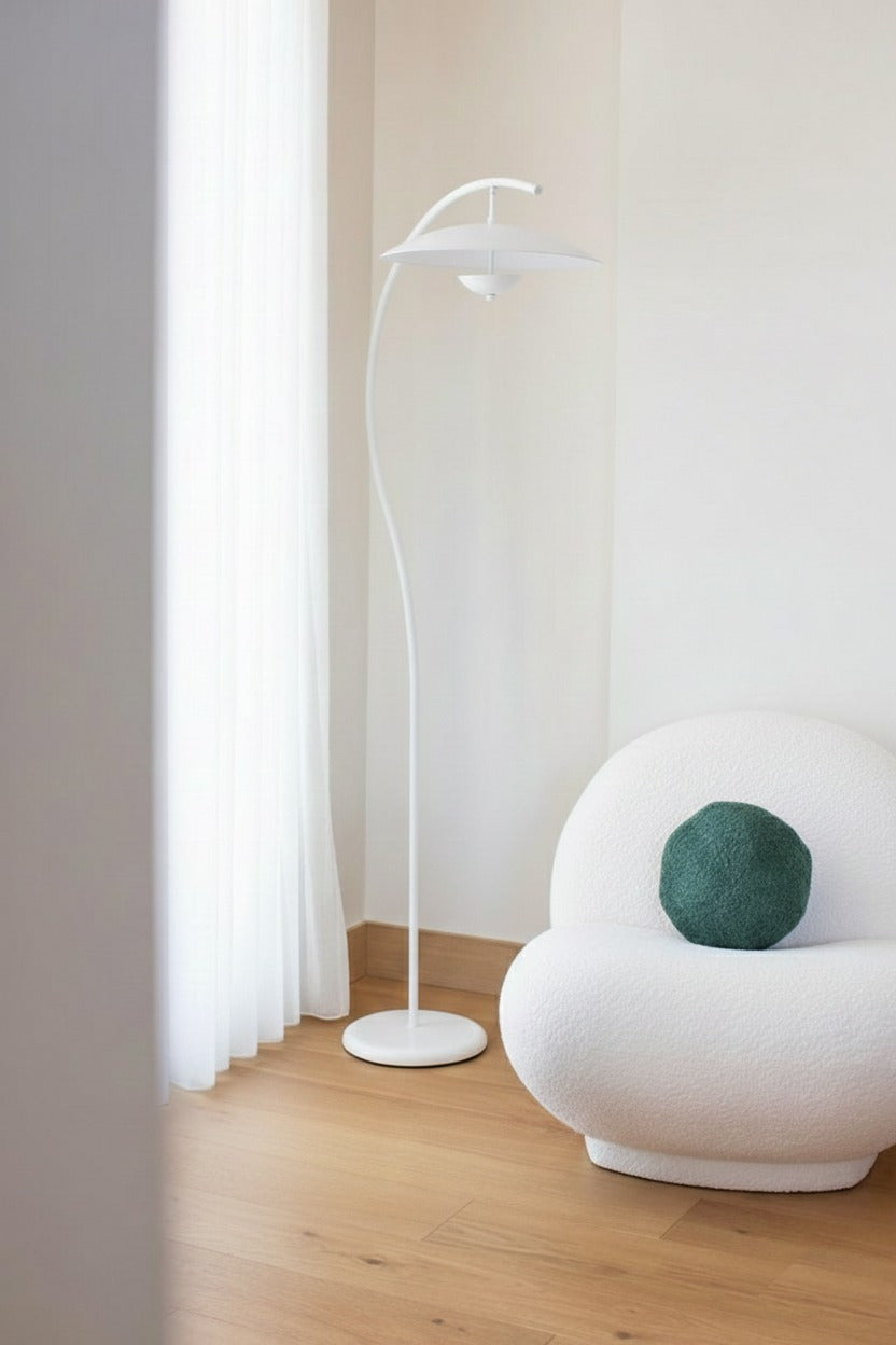 Space Floor Lamp Beyaz